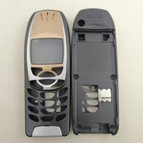 Nokia 6310 dėklas Korpusas 6310i Baterijos dangtelis Vidurinis rėmelis Priekinis rėmelis Keičiama dalis NE Telefonas Klaviatūra juoda