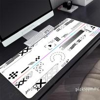 Pelės padėkliukai Printstream Stalo kilimėliai Kompiuterio pelės padėkliukas Įmonės Didelis stalo padėkliukas xcm Dideli žaidėjų pelės padėkliukai PC žaidėjo pelės kilimėlis Csgo 400x800x2mm