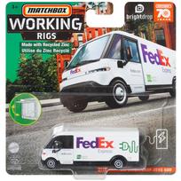 Mattel Matchbox Real Working Rigs 2025 1:64 Mastelio lieto metalo modeliniai automobiliai Sunkvežimis Gelbėtojas, Statybinė transporto priemonė Visiškai naujas