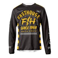 Fasthouse Off-Road Motociklo Dviračių Marškinėliai Greitai Džiūstantys Ilgomis Rankovėmis MTB Downhill Džersis Vyrams Moterims L