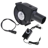 9733 BBQ Blower Fan DC12V 4200R 110V 220V Blowers for Barbecue Picnic Camping black