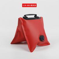 Tvirtas vandens svorio maišas Pop-up stendas 8kg 20kg PVC armuotas gravitacinis pagrindas su rankena nešiotis 8 kg raudona