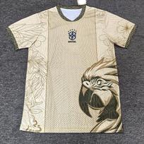 26272627 Brazilijos Erelio Karaliaus treniruočių marškinėliai Gerbėjo versija Futbolo marškinėliai Gerbėjo versija Marškinėliai S gray