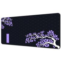 Large Gaming Mouse Pad XXL Sakura Desk Mat Computer Keyboard Mat Pink Cherry Blossom Mouse Mat Big Mousepad Gamer 300x800 Carpet 30cmx60cm(11.8x23.6inch) purple