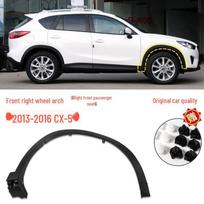Mazda CX-5 (2013-2024) Rato arkos apdaila ir apsauginės juostelės nuo įbrėžimų priekyje ir gale gray