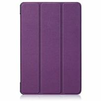 Lenovo Tab P11 dėklas P11 Plus 5G su trijų dalių stoveliu, automatinio miego/budinimo funkcija, PU odos dėklas 11'' TB-J606F J607F J616F Funda Tab P11 5G violetinė
