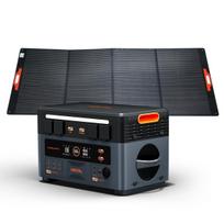 Blackview OSCAL PowerMax 2400 SE Nešiojama elektrinė stotelė, 2016Wh 2400W LFP Kempingo maitinimo bankas energy storage+PM400SE*1 juoda