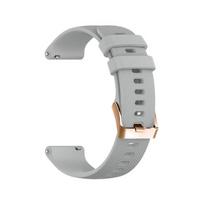 Silikoninė 18 mm laikrodžio apyrankė, skirta Garmin VENU 2S/Vivomove Vivoactive 3S 4S/Forerunner 255S 265S, keičiama apyrankė For Garmin VENU 3S gray