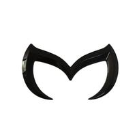 3D Metalinis Šikšnosparnio Emblema Ženklelis Lipdukai Mazda 2 3 6 8 Atenza CX-30 CX-50 CX-60 MX-5 CX-3 CX-5 CX-7 Automobilio Stiliaus Aksesuarai zshkr45 juoda