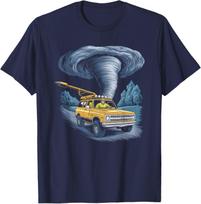 Tornado Tshirt Toddler Weather Meterologist Storm T-Shirt L gray