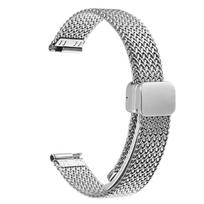 Suderinama su Garmin Lily 2 laikrodžio apyranke, 14 mm metalinė tinklelio moteriška pakaitinė juosta, suderinama su Garmin Lily2 apyrankėmis Lily 2 gray
