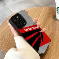 H-Hondase Motociklo Šaunus Telefono dėklas IPhone 16 15 14 Pro Max 13 12 Mini 11 X XS XR 8 Plus Sudue Aukštos Kokybės Krašto Dangtelis for iPhone 14 Plus