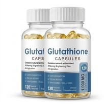 Glutationas 1000 mg su kolagenu ir B vitaminu – Odos balinimas ir senėjimo stabdymas (120 vnt.) 2pack
