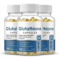 Glutationas 1000 mg su kolagenu ir B vitaminu – Odos balinimas ir senėjimo stabdymas (120 vnt.) 3pack