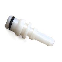 1/2pcs Hose Connector Stem For Karcher Models For Puzzi 100/ 200/ 8/1- 44430190 Replacement Accessories white