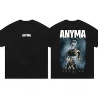 Naujas Anyma Top 100 DJ marškinėlis Tailandas S20 Ssk Vac Elektriniai Skiemenys Spausdinti Unisex Trumpomis Rankovėmis Per dydį Juodas 4XL gray