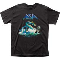 Asia Debut Album Classic Rock Graphic T-Shirt Black S-5XL S black