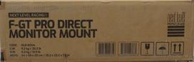 Next Level Racing Next Level F-GT Pro Direct Monitor Mount | Next Level Racing F-GT Pro Direct Monitor Mount | 27-57 " | Maximum weight (capacity) 50 kg | SCRATCHED, DAMAGED PAINT AND MANUAL, MOUNTING MARKS, MISSING SCREWS AND WASHERS (M5 16MM) | Black