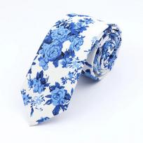 Gėlėtas kaklaraištis, medvilninis kaklaraištis, madingas, kasdienis, 6 cm, mados, vyrams ir moterims, vestuvės. gray