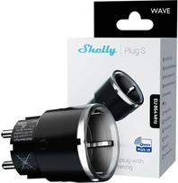 Shelly Wave Plug S - Z-Wave 800 smart socket Black