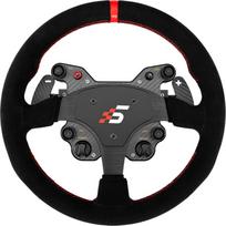 Simagic GT1 Round Steering Wheel 330 mm, Shifter Paddles, QR70, suede, S210
