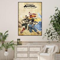 Animacinis A-Avataras The L-Legend of K-Korra Plakato Spaudiniai Sienos Tapyba Miegamojo Svetainės Dekoras Biuro Namų 50x70cm No Framed