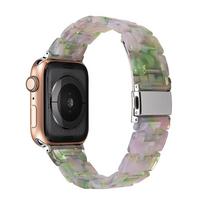 Apyrankė Dervos dirželis apple watch ultra juosta 8 7 49 44mm 40mm 42mm 38mm 41 45mm correa skaidrus Kilpa iwatch 7 6 se serijai 5 4 3 42 44 45mm   49mm gray