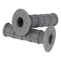 7/8'' 22 mm, skirtos Honda motociklo rankenos rankenoms Motociklo rankenos strypo stabdžių rankenos minkštos gumos pilka
