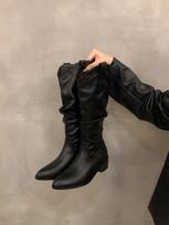 Madingi Vintažiniai Stambiais Kulnais Vakarų Kaubojiški Batai Moterims Žieminiai Nauji Dirbtinio Suede Ankle Boots Moteriški Smailūs Stambūs Kulnai Trumpas Botas Mujer 35 black