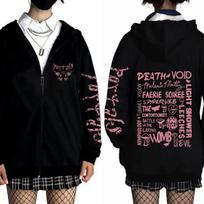 Melanie Martinez Portals Tour Zipper Hoodies M white