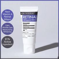 „Derma Factory Korean Retinal 300ppm Cream“ – intensyvus senėjimą stabdantis ir stangrinamasis naktinis kremas (30 ml) 2 EA