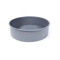 Apvalus silikoninis formelis Nelipnus kepimo skarda Sluoksniuotas tortas Mousse Fondantas Cilindrinis formelis Konditerijos kepimo indai Virtuvės reikmenys 4 inch gray