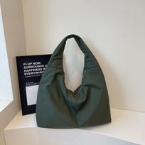 Large-capacity casual bag women's new trend lazy style shoulder bag simple and lightweight portable underarm bag one size fits all žalia
