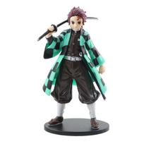 Anime figūrėlė Kamado Tanjirou Nezuko Demon Slayer figūrėlė Veiksmo figūrėlės PVC modelio žaislai Zenitsu figūrėlė Inosuke Kimetsu No Yaiba black