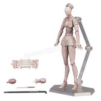 Figma Sp-055 Silent Hill Piramidės Galva Veiksmo Figūrėlė 17cm Raudona Piramidės Daiktas Apsireiškimas 3D Figūrėlė PVC Burbulinės Galvos Slaugytojos Modelis Žaislai gray