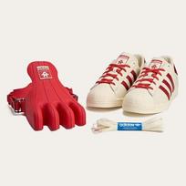 Avavav × adidas Superstar Superfinger Better Scarlet Off White Unisex JP7142 EU 39 raudona