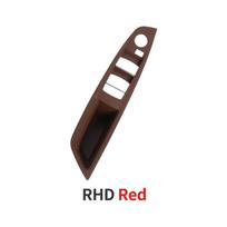 LHD RHD Interior Door Pull Handle Armrest Panel Trim Without Mirror Folding Button for BMW  F10 F11 5 Series 2010-2017 RHD Oyster gray