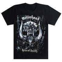 Motorhead Grupė Lokomotyvas Tailando Importas Vyriški Marškinėliai Trumpomis Rankovėmis Roko T-shirt Aukščiausios Klasės Prabanga Tinka Ir Vyrams, Ir Moterims Viršus Y2k(1) XL juoda