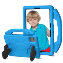 EVA vaikiškas dėklas, skirtas Samsung galaxy Tab S7 S8 S9 S11 11 S10 Lite FE 10.9 colio A11 A9 8.7  Plus 11  A7 Lite A7 10.4 S6 Lite A8 A7 SM-T510 SM-T515 mėlyna