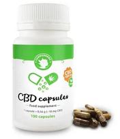 Cannadorra pilno spektro CBD kapsulės – 1000 mg CBD, 100 × 10 mg, 56 g