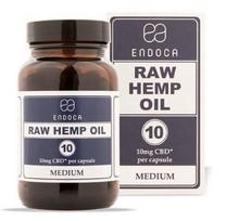 Endoca RAW kanapių aliejaus kapsulės – 1200 mg CBD + CBDa, 120 vnt.