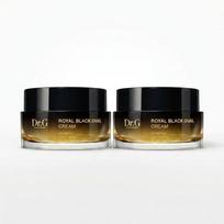 [Dr.G] Karališkas juodasis sraigių kremas (50 ml x 2) - [KORĖJIŠKA ODOS PRIEŽIŪRA] Aukščiausios kokybės stangrinantis ir maitinantis drėkiklis 50ml x 2 black