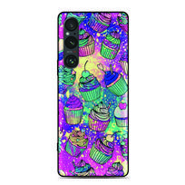 Raštuota spalvota telefono dėklas Sony Xperia 1 VIII 10 VII 5 VI V IV III II XZ5 XZ4 XZ3 XZ2 XA1 XA2 Ultra L3 3 4 6 7 8 Galinis dangtelis Xperia XZ5(Xperia 5)