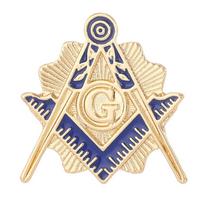 8 Stiliai Klasikiniai Masoniški Simboliai Emalio Sagtys Juokingi Laisvųjų Masonų Emblemos Auksinės Smeigtukai beige