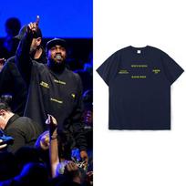 Kanye West Marškinėliai Jesus Is King Aukštos Kokybės Trumpomis Rankovėmis Marškinėliai Vintažiniai Harajuku Medvilniniai Vyrams Moterims Marškinėliai Drabužiai Streetwear S įvairiaspalvis