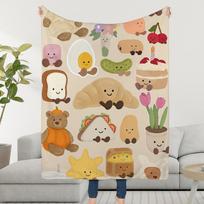 Antklodė Minkšta Šilta J-JellycatS-ES Plaukuota Mielas Mėtomas Super Vaikams Žaislai Lova Sofa Automobilis Mada Lopšys 130x150cm beige