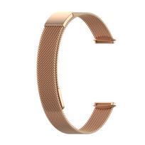 Metalinė apyrankė Fitbit Luxe laikrodžiui Pakeičiama apyrankė apyrankė Fitbit Luxe Magnetiniai išmaniojo laikrodžio priedai correa rožinio aukso spalvos