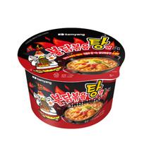 Samyang Buldak aštrūs vištienos ramen maišelyje 145g x 4 vnt. / Puodelyje 120g x 4 vnt. / Korėjietiški makaronai, Kfood, Autentiškas korėjietiškas maistas Cup 120g x 4ea black