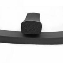 EPDM Guminė Putų Kempinės Juostelė Sandarinimo Juosta Plokščia 2 3 5 8 10 15 20 25 30 x 8 10 15 20 25 30 35 40 45 50mm 1 Metras Juoda (black,2MM&I&8mm&1M or 3.28ft) juoda