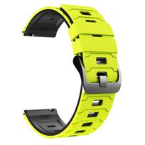 Watch Strap For COROS APEX 4 42mm/PACE 3 Silicone Waterproof Band For COROS APEX 2 Pro/APEX 46mm Wristband 22mm Bracelet Correa 1PCS 22MM black